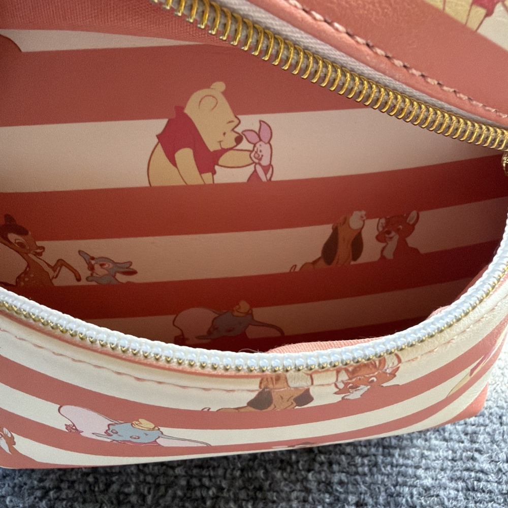 NWT Disney / Loungefly - BFF's - Best Friends Animals - Mini Backpack-Striped - Picture 12 of 16